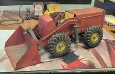 Vintage Nylint Hough Payloader Pressed Steel Front-End Wheel Loader Toy — listing 2