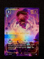 Riftbound League of Legends TCG - Teemo Strategist Champion Unit Card (Bandle City, art by Mo Yan), listing 4