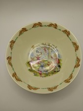 Royal Doulton Bunnykins Children's Cereal Bowl - Kite Flying Scene — listing 2
