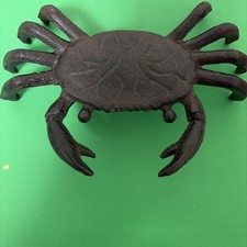Cast Iron Crab Figural Bottle Opener / Decorative Nautical Accent — listing 5