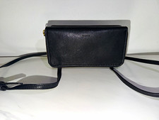 Fossil Tan Leather Flap Clutch Wallet with Key Plate Turnlock, listing 6