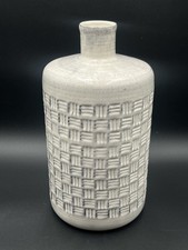 Destinos S.A. Portuguese Ceramic Bud Vase, Ombré Orange & Red Glaze — listing 3