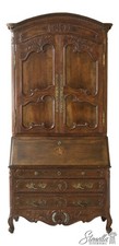 Italian Marquetry Inlaid Secretary Bookcase / Drop-Front Bureau — listing 3