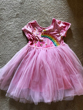 Lola + The Boys Girls Iridescent Sequin Smiley Face Dress — listing 5