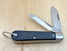 Colonial Prov. USA Stag-Handle 3-Blade Whittler Folding Pocket Knife