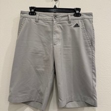 Adidas Men's Golf Shorts, Light Gray, Size 34 — listing 3