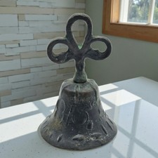 Vintage Cast Metal Southern Belle Figurine with Flower Basket and Garland — listing 6