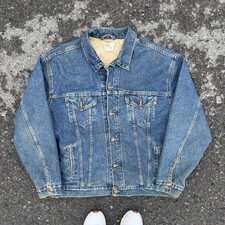 Levi's Sherpa-Lined Denim Trucker Jacket, Light Wash — listing 5