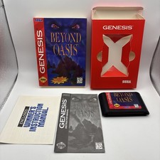 Beyond Oasis - Sega Genesis - Complete in Box (CIB) with Manual — listing 2
