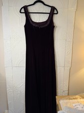 J.R. Nites by Caliendo Royal Blue Beaded Evening Gown with Matching Bolero Jacket, Size 8 — listing 2