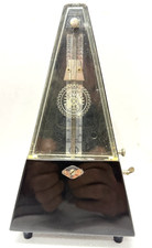 Vintage Mechanical Wind-Up Metronome with Plastic Dome Cover — listing 6