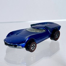 Vintage Hot Wheels Redline Die-Cast Car with Exposed Engine — listing 5