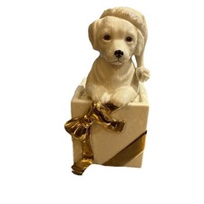 Lenox Golden Christmas Pup Porcelain Figurine — listing 5