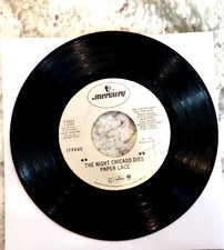 Paper Lace "The Night Chicago Died" b/w "Can You Get It When You Want It" 45 RPM 7" Single, Mercury 73492 (1974)