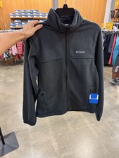 Columbia Men's Steens Mountain Full-Zip Fleece Jacket, Black — listing 3
