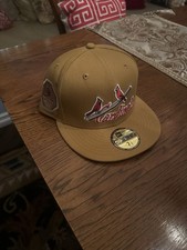 New Era 59FIFTY Arizona Cardinals NFL Fitted Baseball Cap, Size 8 1/8, White with Metal Logo — listing 2