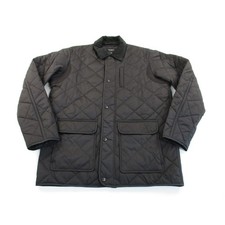Banana Republic Men's Olive Green Diamond-Quilted Liner Jacket, Size XXL — listing 3