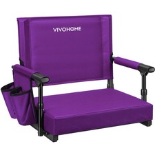 Folding Stadium Seat / Bleacher Chair with Back Support — listing 4