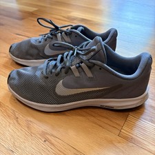 Nike Downshifter 10 Kids' Running Shoes with Strap - Gray/Orange — listing 2