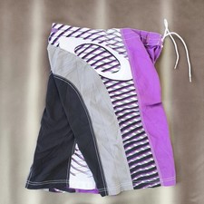 Oakley Vintage Y2K Colorblock Boardshorts, Cream & Red, Size 31 — listing 6