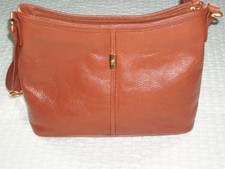 Vintage Etienne Aigner Black Leather Clutch/Shoulder Bag with Gold Logo Plaque — listing 6