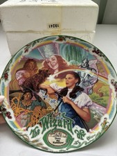Wizard of Oz 'Over the Rainbow' Musical Collector Plate, Framed — listing 2