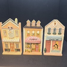 Hand-Painted Dimensional Wall Art Plaque - Parisian "Fleuriste Allains" Flower Shop Facade — listing 3