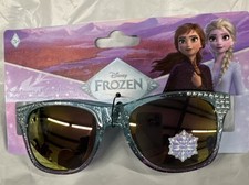 Disney Frozen II Elsa Kids' Glitter Sunglasses with Snowflake Lens Decals — listing 2