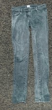 Sass & Bide Exposed Button-Fly Skinny Jeans, Dark Wash — listing 2