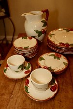 Franciscan Apple 123-Piece Dinnerware Set, Hand Decorated Earthenware — listing 5