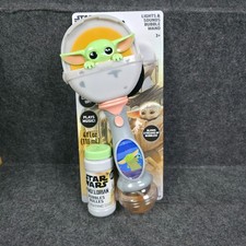 Star Wars The Mandalorian Lights & Sounds Bubble Wand (The Child / Grogu)