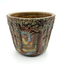 Weller Pottery Woodcraft Squirrel Jardinière Planter — listing 2