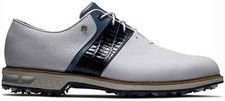 FootJoy Men's Leather Golf Shoes White/Navy — listing 4