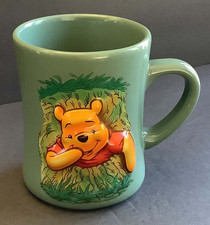 Disney Store Winnie the Pooh & Piglet Blue Winter Coffee Mug "Cold Days Are Made For Warm Friends" — listing 2