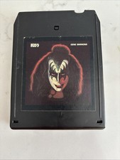 Lot of 3 KISS 8-Track Tapes: Dynasty, Rock and Roll Over, Alive II (Vol. I)