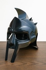 Gladiator 'Maximus' Spiked Arena Helmet with Crest and Face Mask — listing 5