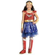 DC Comics Wonder Woman Costume Tank Top with Blue Star Panel — listing 2
