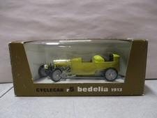 Brumm Revival Series R5 Bedelia 1913 Cyclecar Model, 1/43 Scale, #15 Yellow — listing 2