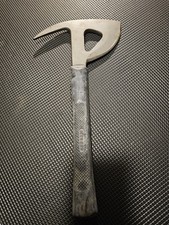 Vintage One-Piece Forged Steel Fireman's Crash Axe / Aircraft Rescue Hatchet — listing 6