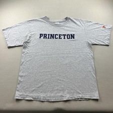 Princeton University Tigers Heather Gray Graphic T-Shirt, Women's Size M — listing 3