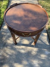 Chippendale-Style Mahogany Two-Tier End Table with Ball-and-Claw Feet — listing 5