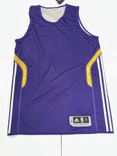 Adidas Los Angeles Lakers Basketball Practice Sleeveless Jersey / Tank, listing 3