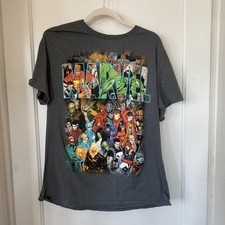 Marvel "All Stars" Graphic T-Shirt with Classic Character Panels — listing 4