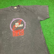 Vintage Red Dwarf 'Smeg Off' Screen Stars Best Single-Stitch T-Shirt, Size L — listing 3
