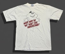 Vintage 1990s All Sport Proweight "Adolf Hitler European Tour 1939-45" Novelty Graphic T-Shirt, Size XL — listing 6