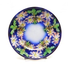 Blue and Gold Faience-Style Ceramic Vase with Two Cachepots/Jardinières — listing 6