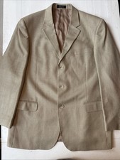 Gianfranco Ruffini Italy Gray Two-Button Sport Coat, Cashmere/Super 100's Wool Blend — listing 4