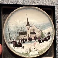 "A Christmas Carol" Handpainted Porcelain Figurine Accessories Set (Bob Cratchit & Tiny Tim, Boy with Poulterer, Scrooge)