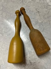 Antique Primitive Wooden Cabbage Stomper / Sauerkraut Masher — listing 4