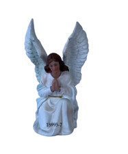 Resin Guardian Angel with Cherub on Clouds Figurine — listing 6